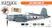 Late US Navy paint set (6 Colours) HTK-CS05.2