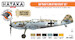 Luftwaffe in Africa Paint set (6 colours) HTK-CS06.2