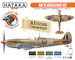 RAF in Africa paint set (4 Colours) HTK-CS08
