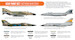 USAF Paint Set (Vietnam war-era) Paint Set (6 Colours)  HTK-CS09