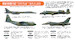 USAF Paint Set ("European" Camouflage)Paint Set (6 Colours)  HTK-CS10