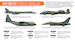 USAF Paint Set ("European" Camouflage)Paint Set (6 Colours)  HTK-CS10