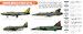 Modern Swedish Air Force Paint Set (8 Colours)  HTK-CS101