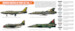 Modern Swedish Air Force Paint Set (8 Colours)  HTK-CS101