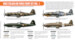 WW2 Italian Air Force Vol.1  paint set (6 Colours)  HTK-CS103