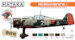 WW2 Dutch AF paint set vol. 1 (6 Colours)  HTK-CS107