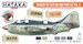 Modern Royal Navy Fleet Air Arm Paint set Vol.1  (6 colours) ALSO USED BY THE DUTCH MLD) HTK-CS113