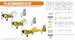 PZL M18 Dromader Paint Set (6 colours)  HTK-CS122