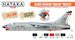 US Navy and USMC "high-viz" Paint Set  (6 Colours) HTK-CS18