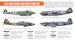 Late WW2 Soviet Air Force Paint set (6 colours)  HTK-CS20
