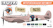 RAF Photo Reconnaisssance Units Paint set (6 colours) HTK-CS23