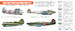 Early WW2 Soviet Air Force Paint set (8 colours)  HTK-CS33