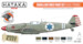 Israeli Air Force paint set (early period 1947-1967) (6 colours) HTK-CS34