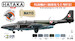 Polish Navy/Air Force TS11 Iskra Colour Set (6 colours) HTK-CS46