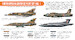 South African Air Force paint set vol. 1  (6 Colours)  HTK-CS50