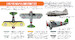 Early US Navy and Marine Corps Paint set (6 colours)  HTK-CS53