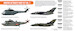 Modern Luftwaffe Paint set Vol.2 (8 Colours)  HTK-CS55