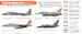 Israeli Air Force Paint Set  (Modern Jets) (8 Colours)  HTK-CS62