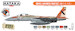 Israeli Air Force Paint Set  (Modern Jets) (8 Colours) HTK-CS62