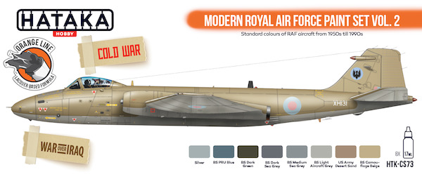 Modern Royal Air Force Paint set Vol.2 (8 Colours) HTK-CS73