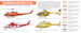 Air Ambulance (HEMS) Paint set Vol.1 (8 Colours)  HTK-CS76