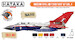 Modern Royal Air Force paint set vol. 4 (6 colours) HTK-CS85