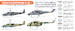 Russian AF Helicopters paint set vol. 1 (8 colours)  HTK-CS86