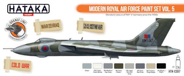 Modern Royal Air Force  Paint set Vol.5 (8 Colours)  HTK-CS97