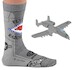 Pair of war machine socks: A-10 Thunderbolt II Flying Razorbacks