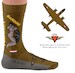 Pair of war machine socks: B-25 Mitchell Sarinah 