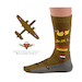 Pair of war machine socks: B-25 Mitchell Sarinah  SOCK B-25