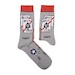 Pair of fighter jets socks: Iconic Squadrons F18E Black Aces  SOCK F18E BA