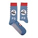 Pair of fighter jets socks: Iconic Squadrons F4F Wildcat Butch O'Hare F-3 Felix Tomcatters  SOCK F3