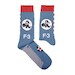 Pair of fighter jets socks: Iconic Squadrons F4F Wildcat Butch O'Hare F-3 Felix Tomcatters  SOCK F3