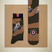 Pair of war machine socks: RAF Lancaster SOCK LANCASTER