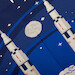 Pair of spacecraft socks: NASA Saturn V  SOCK SATURN