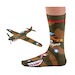 Pair of war machine socks: P40 Flying Tigers 