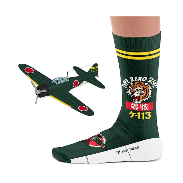 Pair of war machine socks: Zero Zeke  SOCK ZERO