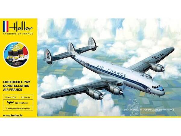 Starter set  Lockheed L749 Constellation (Air France/TWA) (SPECIAL OFFER - WAS EURO 46,95)  56310