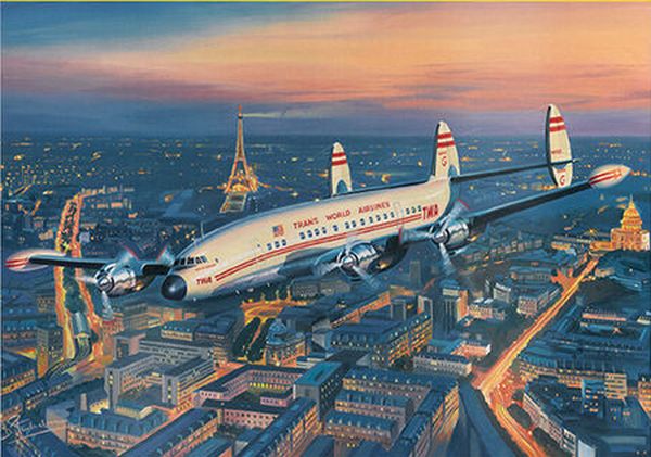 Starterkit Lockheed L1049G Super Constellation (TWA) 58391