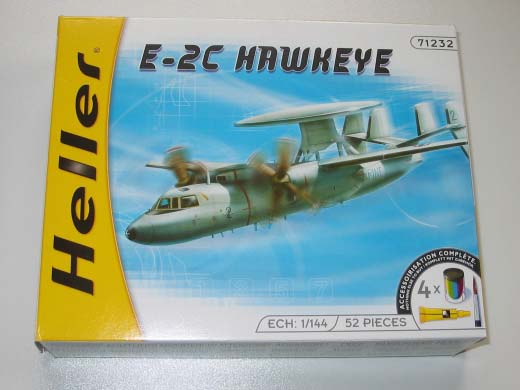 E2C Hawkeye  with paint and glue (SPECIAL OFFER - WAS Euro 19,95)  71232