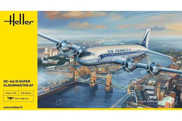Douglas DC6A/B Super Cloudmaster (Air France) 80315