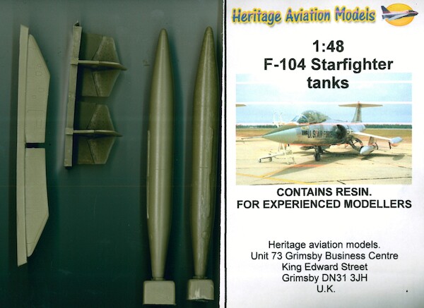 F104 Starfighter Underwing Drop tanks HAAC48020