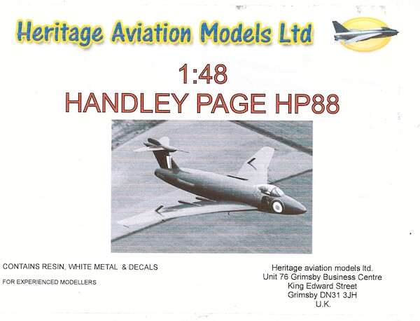 Handley Page HP88 HAAK48033