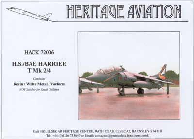 Harrier T2/T4 HACK72006