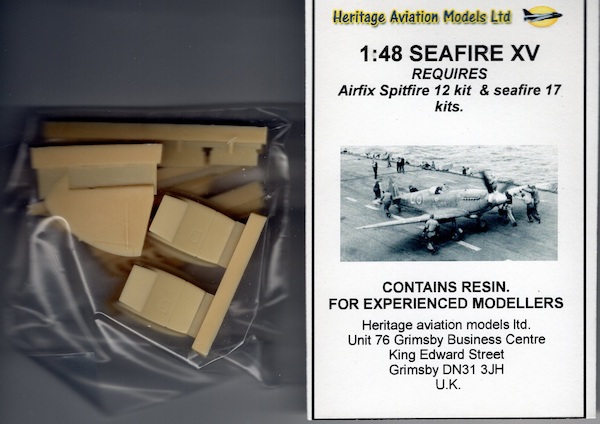 Seafire XV conversion set (Airfix Spitfire 12 & Seafire 17)  HACV48032