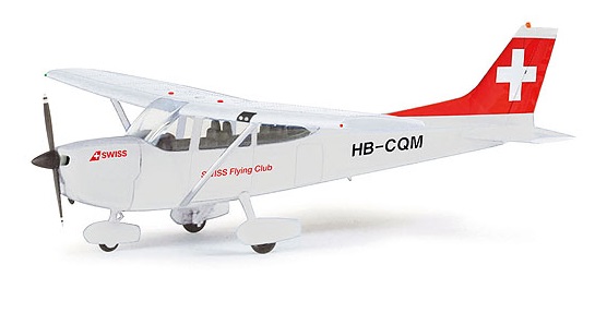 Cessna 172 Skyhawk Swissair HB-CQM  019446