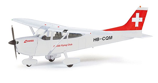 Cessna 172 Skyhawk Swissair HB-CQM 019446