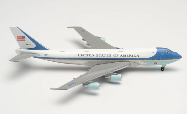 Boeing 747-200 Air Force One 28000 89th Airlift Wing, Joint Base Andrews 502511-003