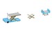Airport Accessories Container loader 2 pieces Schiphol NL  520621-002